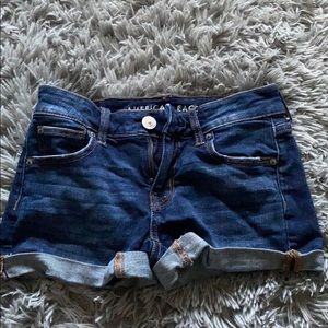 american eagle jean shorts